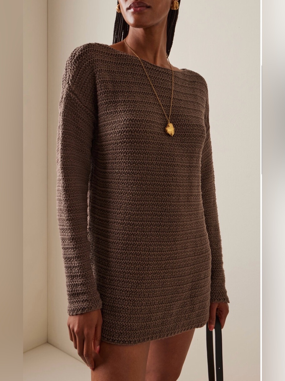 Zulu Zephyr Crochet Sweater - Small
